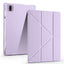Honor Pad GT Pro Kılıf Zore Tri Folding Kalem Bölmeli Standlı Kılıf Lila