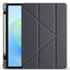 Honor Pad X8A Kılıf Zore Tri Folding Kalem Bölmeli Standlı Kılıf Siyah