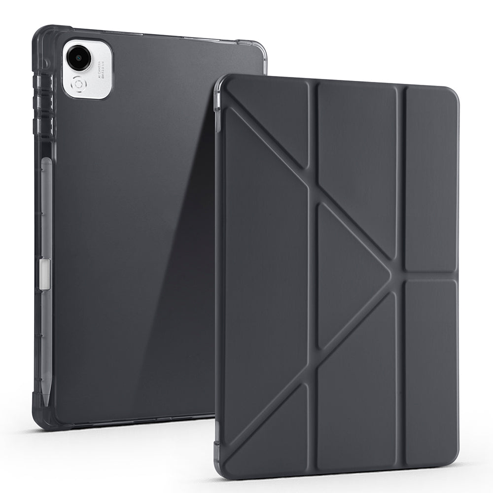 Honor Pad X9 Pro Kılıf Zore Tri Folding Kalem Bölmeli Standlı Kılıf