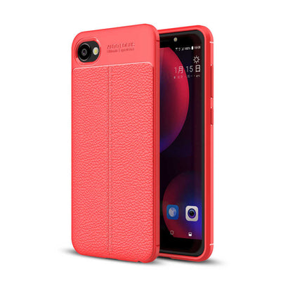 HTC Desire 12 Kılıf Zore Niss Silikon Kapak Gri
