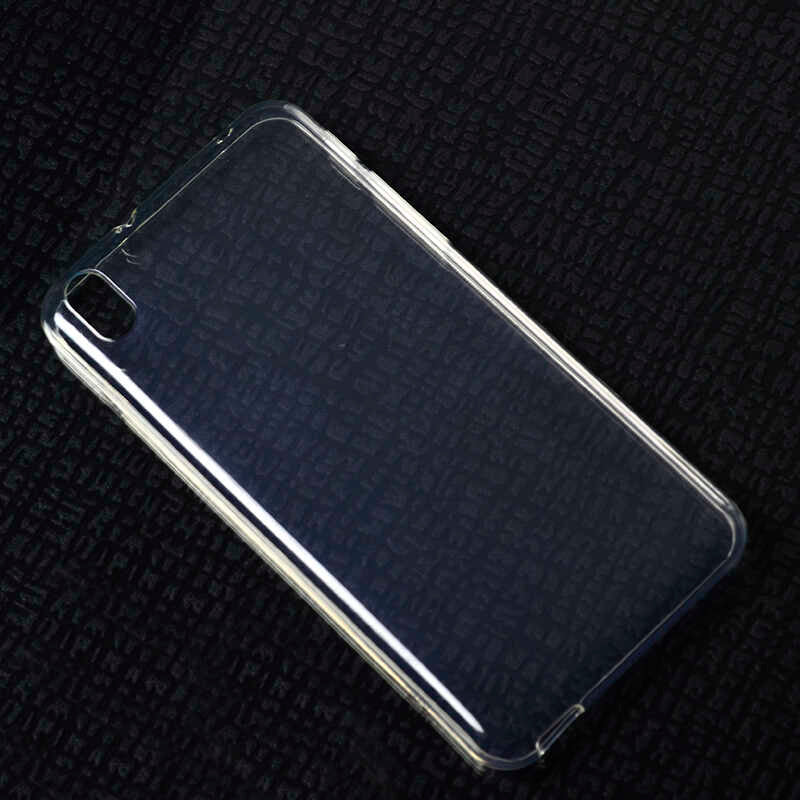 HTC Desire 816 Kılıf Zore Süper Silikon Kapak Renksiz
