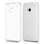 HTC One M7 Kılıf Zore Süper Silikon Kapak Renksiz