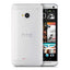 HTC One M7 Kılıf Zore Süper Silikon Kapak Renksiz