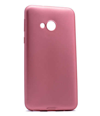 HTC U Play Kılıf Zore Premier Silikon Kapak Rose Gold