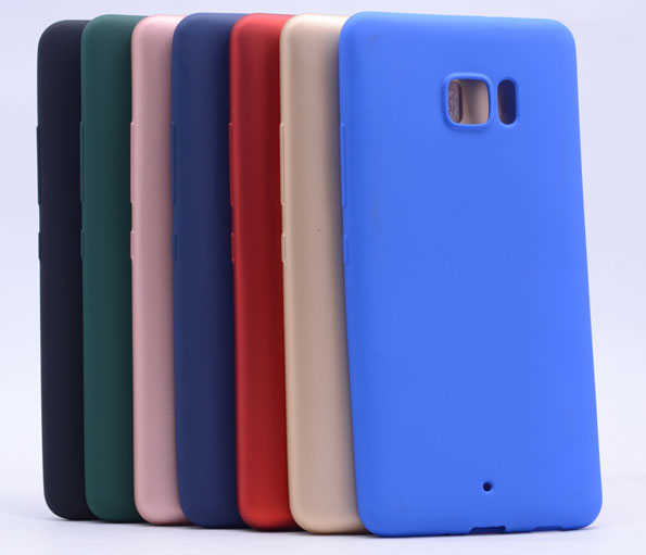 HTC U Ultra Kılıf Zore Premier Silikon Kapak Kırmızı