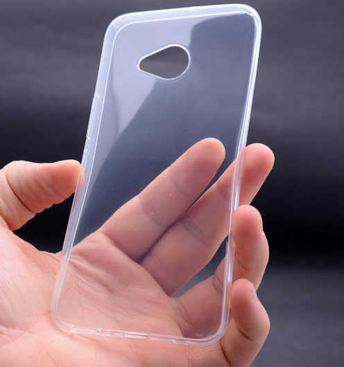 HTC U11 Life Kılıf Zore Süper Silikon Kapak Renksiz