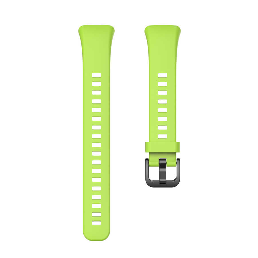 Huawei Band 6 Zore KRD-47 Silikon Kordon Beyaz