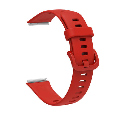Huawei Band 7 KRD-71 Silikon Kordon Kırmızı