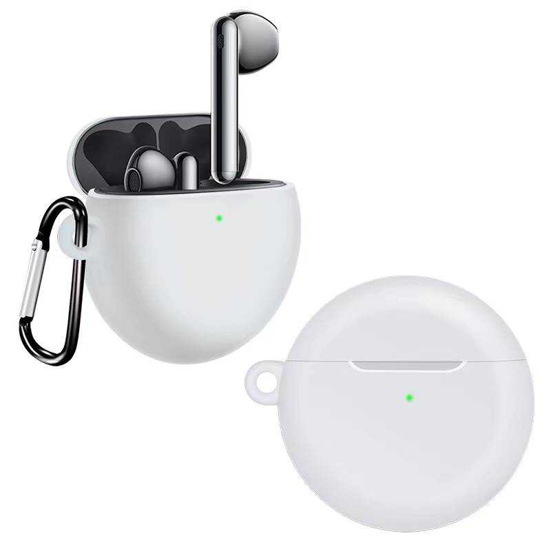 Huawei Freebuds 4 Kılıf Zore Airbag 24 Kılıf Beyaz