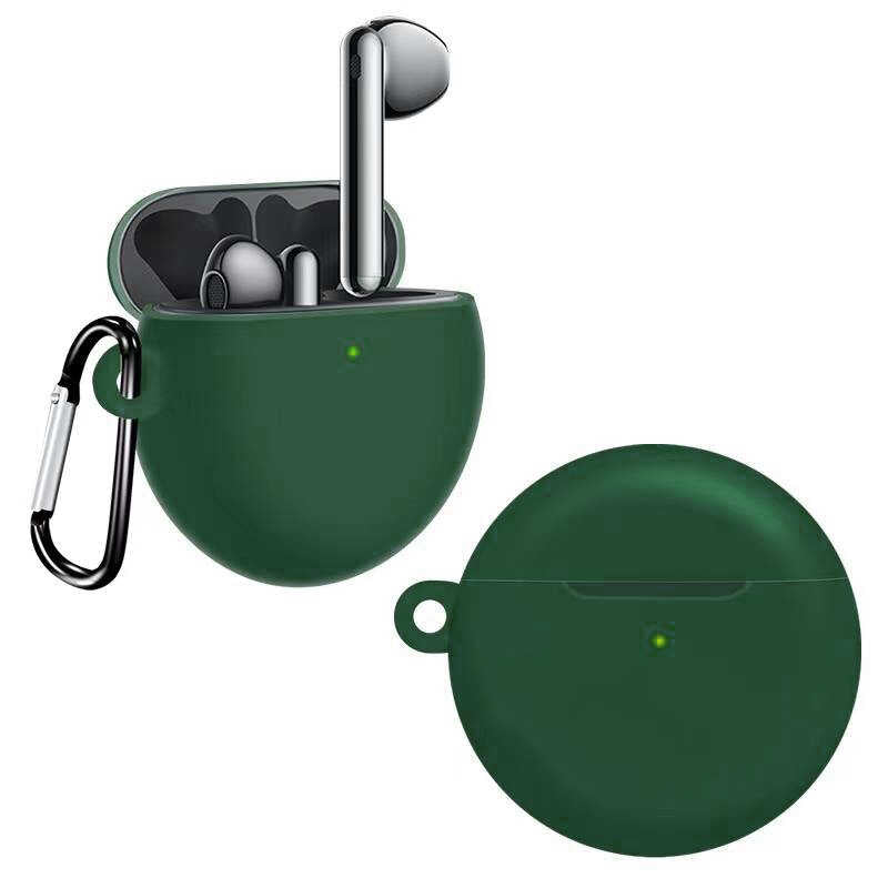 Huawei Freebuds 4 Kılıf Zore Airbag 24 Kılıf Koyu Yeşil