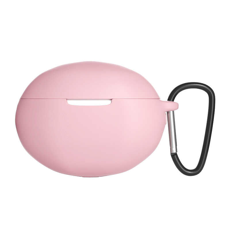 Huawei FreeBuds 4i Zore Standart Silikon Kılıf Pembe