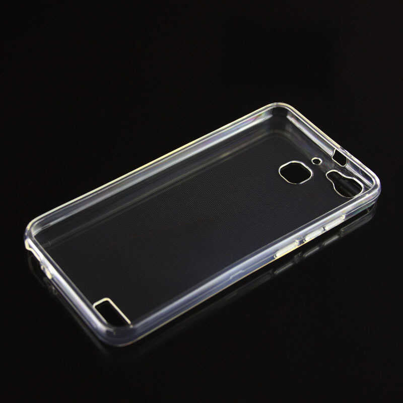 Huawei G8 Kılıf Zore Süper Silikon Kapak Renksiz