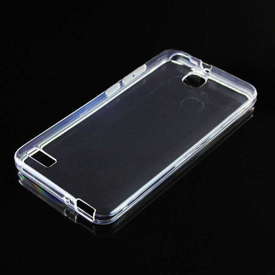 Huawei GR3 Kılıf Zore Süper Silikon Kapak Renksiz