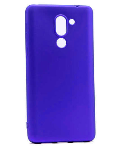 Huawei GR5 2017 Honor 6x Kılıf Zore Premier Silikon Kapak Saks Mavi