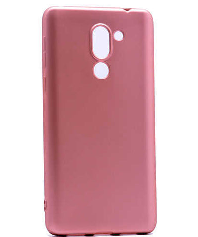 Huawei GR5 2017 Honor 6x Kılıf Zore Premier Silikon Kapak Rose Gold