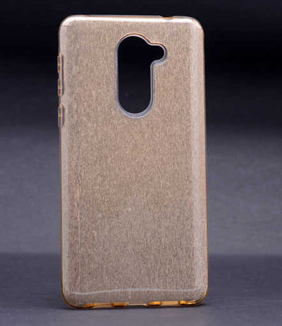 Huawei GR5 2017 Honor 6X Kılıf Zore Shining Silikon Gold