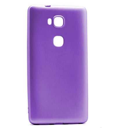 Huawei GR5 Kılıf Zore Premier Silikon Kapak Mor