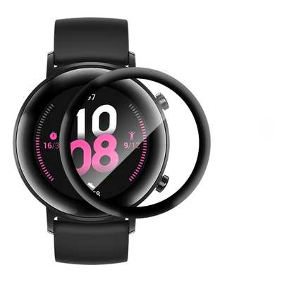 Huawei GT 2E 46mm Vitality PMMA Pet Saat Ekran Koruyucu Siyah