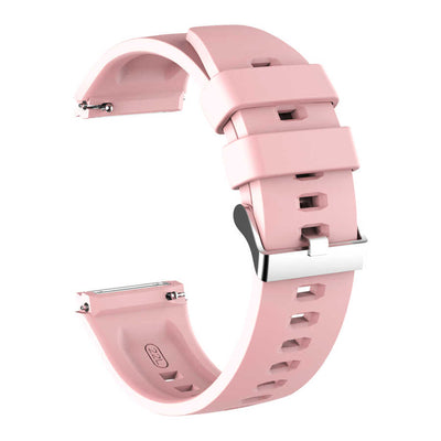 Huawei GT 2E KRD-26 Silikon Kordon Pembe Açık