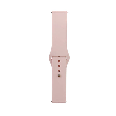 Huawei GT2 42mm Band Serisi 20mm Klasik Kordon Silikon Strap Kayış Sand Powder