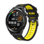 Huawei GT2 42mm KRD-55 Silikon Kordon Siyah-Sarı