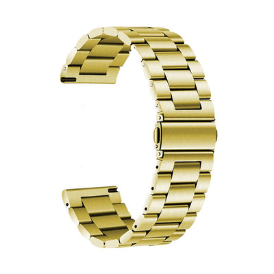 Huawei GT2 42mm Zore Band-04 20mm Metal Kordon Gold