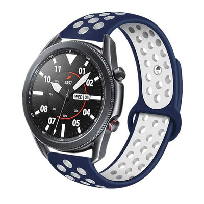 Huawei GT2 46mm KRD-02 22mm Silikon Kordon Kırmızı-Siyah