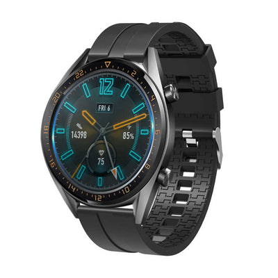 Huawei GT2 46mm KRD-23 22mm Silikon Kordon Siyah