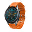 Huawei GT2 46mm KRD-23 22mm Silikon Kordon Turuncu