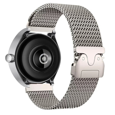 Huawei GT2 46mm Zore KRD-100 22mm Titanyum Hasır Kordon Titanyum