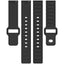 Huawei GT2 46mm Zore KRD-132 22mm Silikon Kordon Strap Kayış Beyaz
