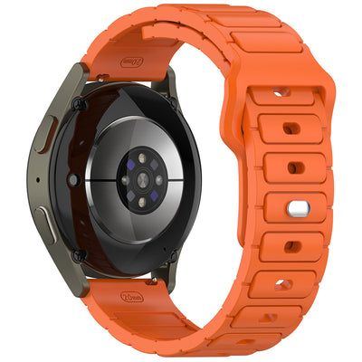 Huawei GT2 46mm Zore KRD-132 22mm Silikon Kordon Strap Kayış Turuncu