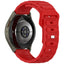 Huawei GT2 46mm Zore KRD-132 22mm Silikon Kordon Strap Kayış Kırmızı