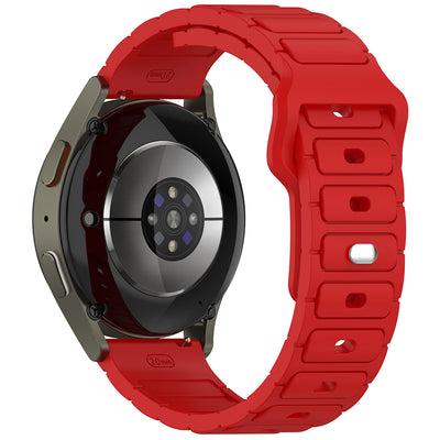 Huawei GT2 46mm Zore KRD-132 22mm Silikon Kordon Strap Kayış Kırmızı