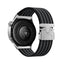 Huawei GT2 46mm Zore KRD-133 22mm Naylon Kumaş Hasır Örgülü Kordon Siyah