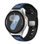 Huawei GT2 46mm Zore KRD-135 22mm Silicone Strap Dark Green-Black 