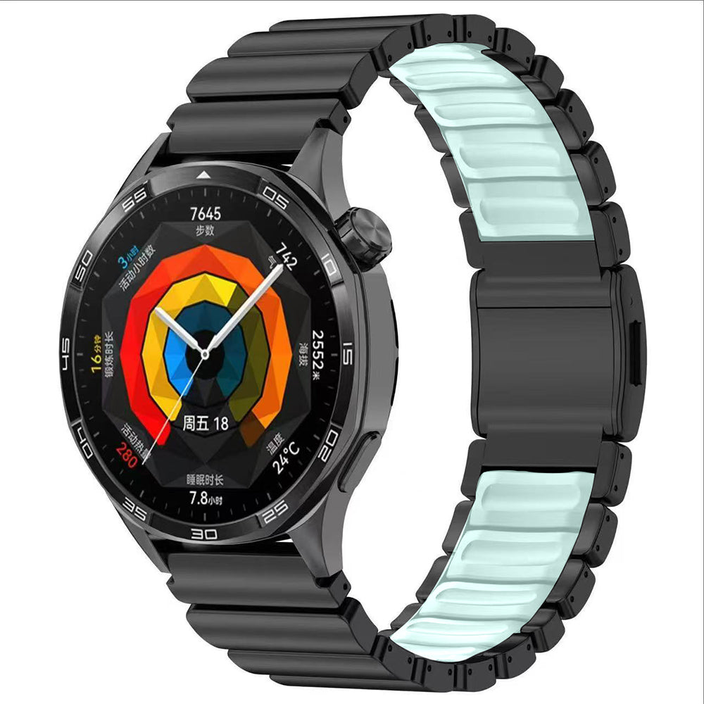 Huawei GT2 46mm Zore KRD-151 22mm Metal Silikon Kordon