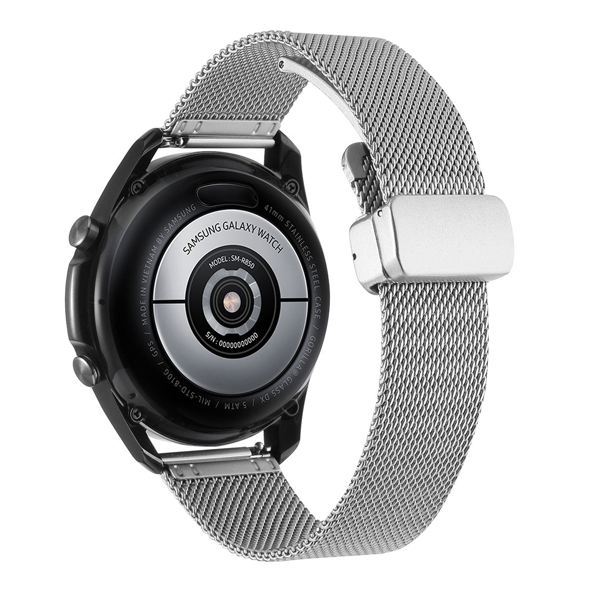 Huawei GT2 46mm Zore KRD-85 22mm Metal Kordon Gümüş