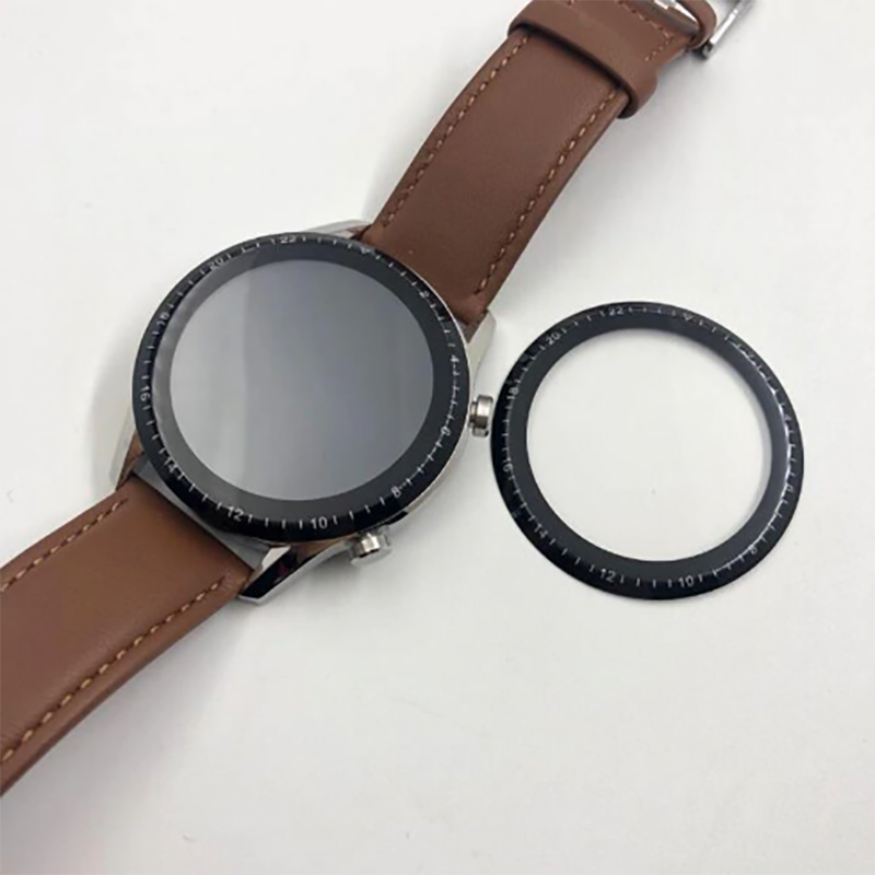 Huawei GT2 46mm Zore PMMA Pet Saat Ekran Koruyucu Siyah