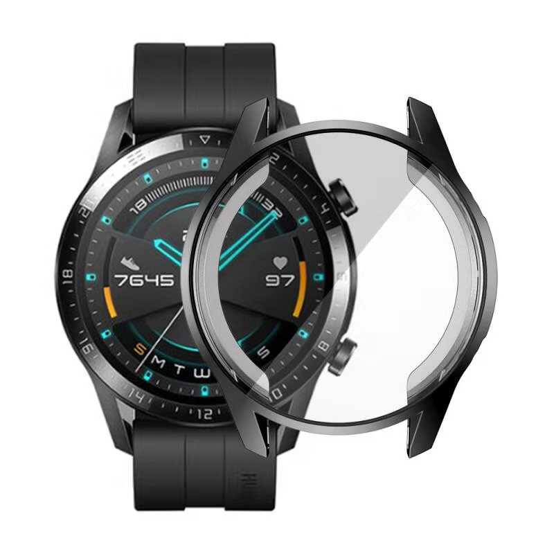 Huawei GT2 46mm Zore Watch Gard 02 Ekran Koruyucu Gold
