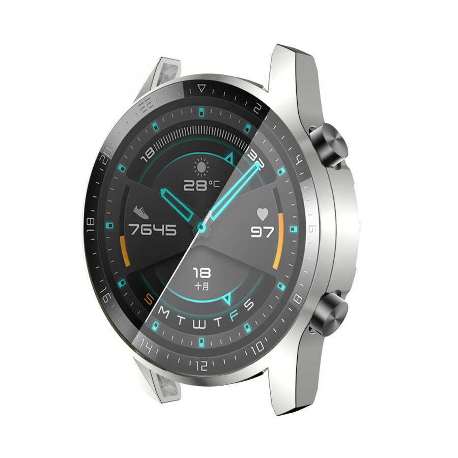 Huawei GT2 46mm Zore Watch Gard 02 Ekran Koruyucu Gold