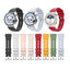 Huawei GT4 41mm Zore KRD-129 18mm Silikon Kordon Strap Kayış Buz Mavisi
