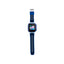 Huawei GT4 41mm Zore KRD-138 18mm Çocuklara Özel Silikon Strap Kayış Deep Blue