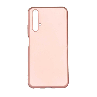 Huawei Honor 20 Kılıf Zore Premier Silikon Kapak Rose Gold