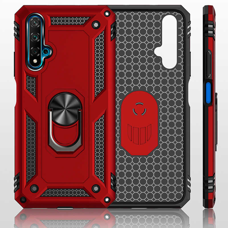 Huawei Honor 20 Kılıf Zore Vega Kapak Rose Gold