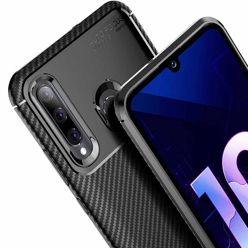 Huawei Honor 20 Lite Kılıf Zore Negro Silikon Kapak Kahverengi