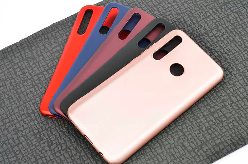 Huawei Honor 20 Lite Kılıf Zore Premier Silikon Kapak Kırmızı