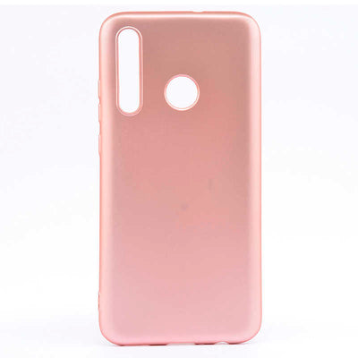 Huawei Honor 20 Lite Kılıf Zore Premier Silikon Kapak Rose Gold
