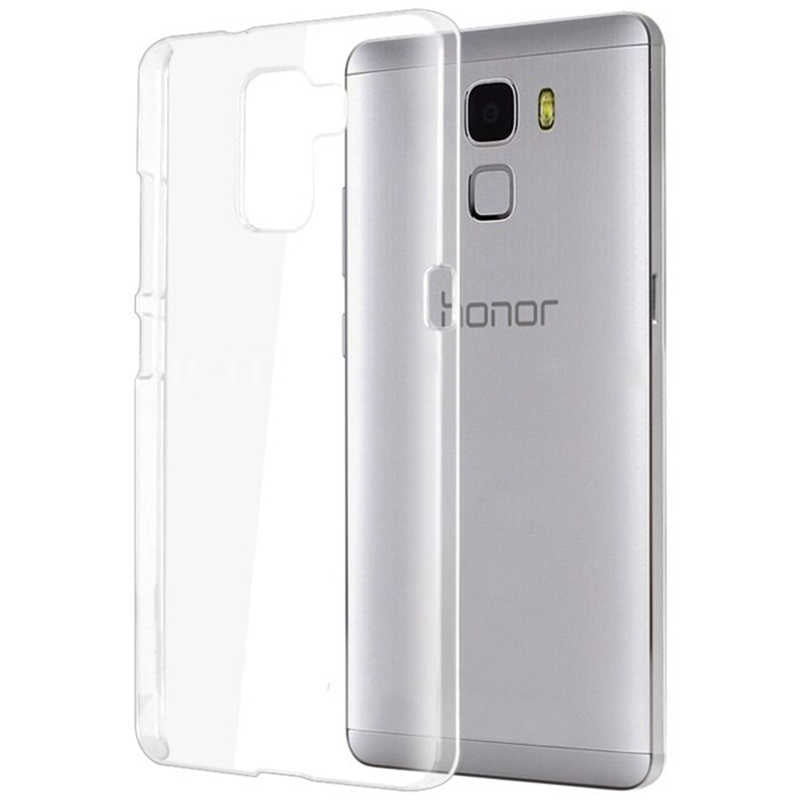Huawei Honor 7 Kılıf Zore Süper Silikon Kapak Renksiz