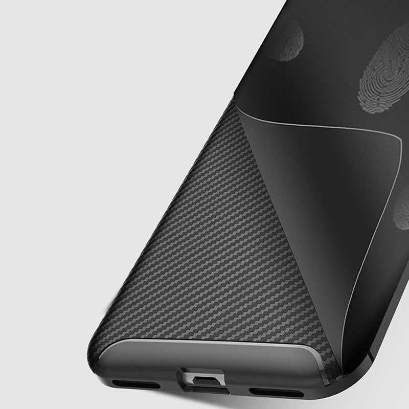 Huawei Honor 8A Kılıf Zore Negro Silikon Kapak Lacivert